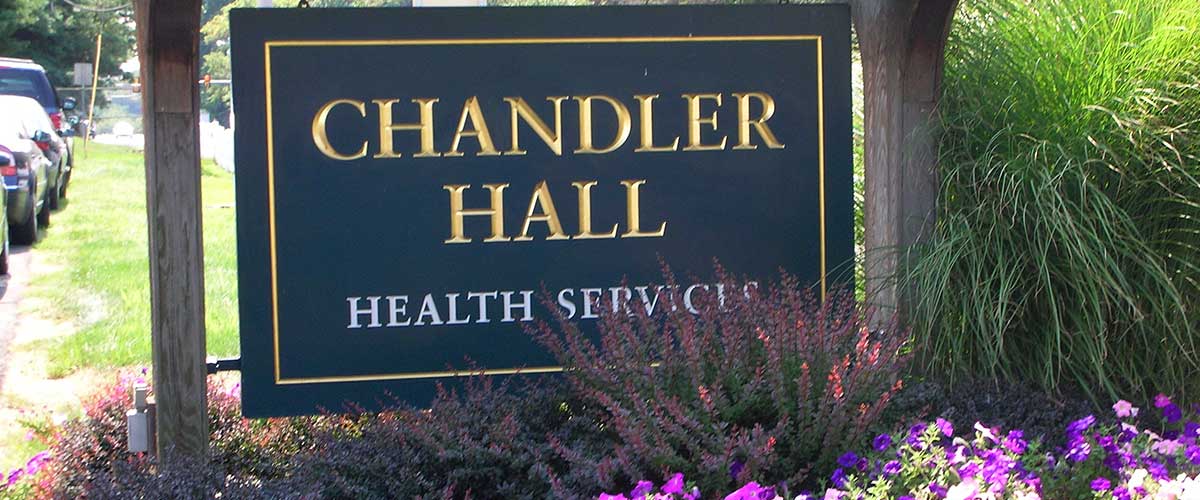 Chandler Hall Sign